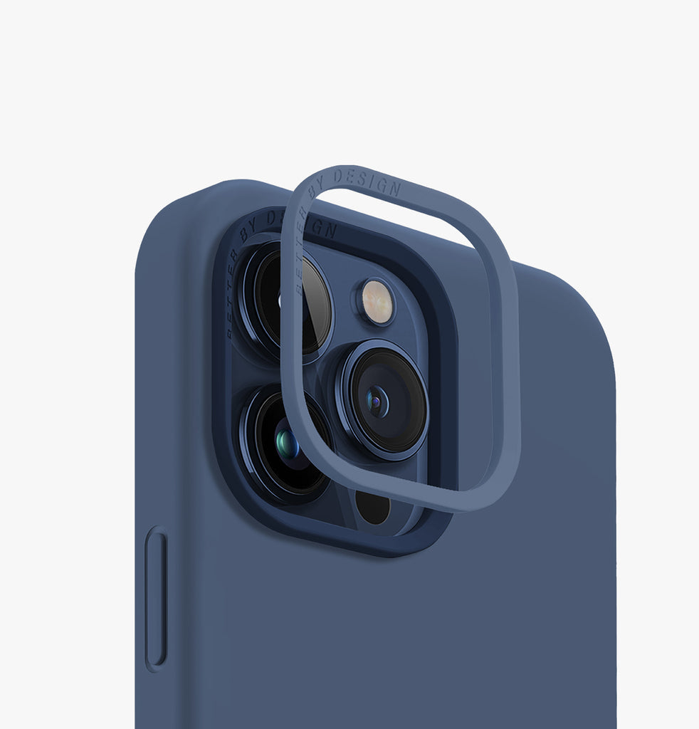 Uniq Lino Hue iPhone 15 Pro Max Case | Navy Blue Uniq Lino Hue iPhone 15 Pro Max Case | Navy Blue
